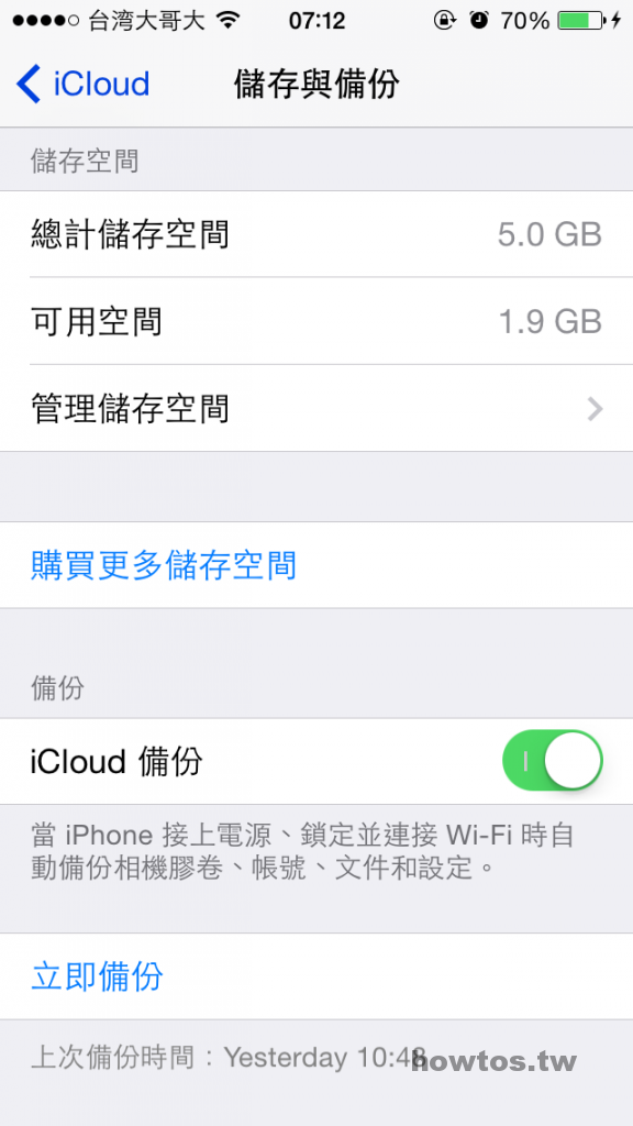 iCloud Backup